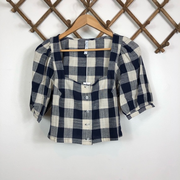 Rachel Pally Picnic Plaid Kimmie Top 